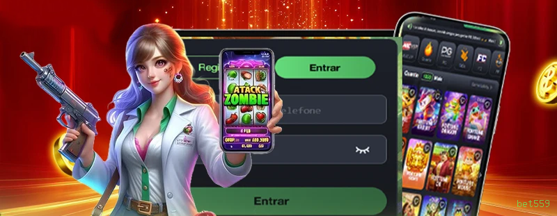 Saque PIX bet559